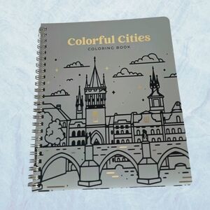 Colorful Cities Coloring Book